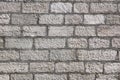 Old rough stone block wall background Royalty Free Stock Photo
