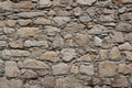 Old, rough, uneven stone wall