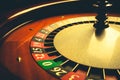 Old Roulette wheel Royalty Free Stock Photo