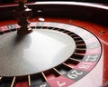 Old Roulette wheel. casino series. Royalty Free Stock Photo