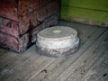 old round stone millstones for flour production
