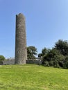 The old Round Tower in Clones town