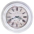 Old round wall clock Royalty Free Stock Photo