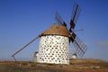 Old round windmill in Villaverde, Fuerteventura