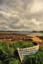 Old rowboat, Scottish highlands