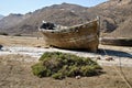 Old rowing boat. Royalty Free Stock Photo