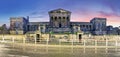 Old Royal High School in Edinburgh, panoramic view, Scotland Royalty Free Stock Photo