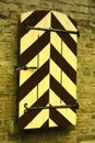Old royal military window in Inner Court - Hall of Knights, The