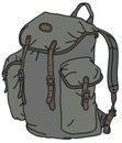 Old rucksack