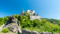 Old Castle on the top of the hill in Wachau Valley, Austria