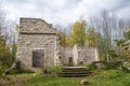 Old Ruin in the Forest near Wiarton, Ontario Royalty Free Stock Photo