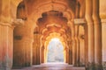 Old ruined arch of Lotus Mahal in Hampi, India Royalty Free Stock Photo