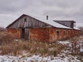 Old ruined barn