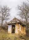 Old Ruined Clay House