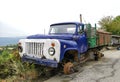 Old Russian Gaz truck