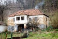 Old ruined house in countryside Royalty Free Stock Photo