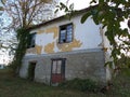 Old ruined house in village Royalty Free Stock Photo