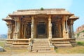 Old and ruined Indian temple, Hampi, India