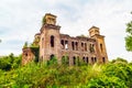 Old ruined synagogue building in Vidin, Bulgaria