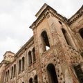 Old ruined synagogue building in Vidin, Bulgaria