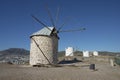Old ruined windmill in Bodrum Royalty Free Stock Photo