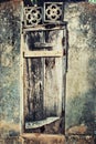 Old ruined wooden door Royalty Free Stock Photo