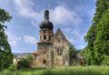 Old ruins of the abandoned church Royalty Free Stock Photo