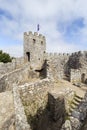 Old ruins of Castelo dos Mouros in Sintra, Portugal Royalty Free Stock Photo