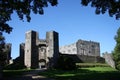 Old Ruins of castle, Berry Pomeroy, Totnes, UK Royalty Free Stock Photo