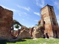 Old fortress ruins of Golshany, belarus