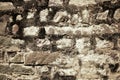 Old Ruins Cement Peeled Wall Texture For Background Stock Photograph
