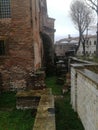 old ruins in Istanbul, Turkey