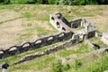 Old ruins in Kalemegdan fortress in Belgrade. Serbia Royalty Free Stock Photo