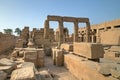 Old ruins in Karnak temple Royalty Free Stock Photo