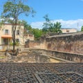 Old ruins at Mombasa, Fort Jesus Royalty Free Stock Photo