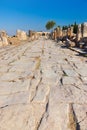 Old ruins at Pamukkale Turkey Royalty Free Stock Photo