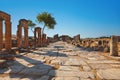 Old ruins at Pamukkale Turkey Royalty Free Stock Photo