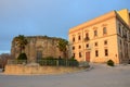 Old ruins of Partanna, Sicily Royalty Free Stock Photo