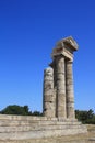 Old ruins on rhodos Greece