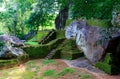 Old Ruins of Sigiriya Castle Royalty Free Stock Photo