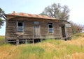 Old run down country wooden house Royalty Free Stock Photo