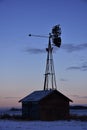 Old Run Down Windmill Royalty Free Stock Photo