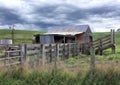 Old Rundown Shed And Cattle Yards