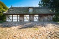 Old rural barn in Poland - XIXth century Royalty Free Stock Photo