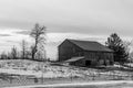 Old rural barn Royalty Free Stock Photo