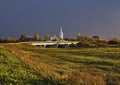 Church of the Nativity of the Virgin in Romanovo Royalty Free Stock Photo