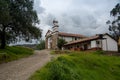 Old rural church in the department of BoyacÃÂ¡ .Colombia. Royalty Free Stock Photo