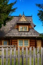 Old rural cottage in the mountains. Royalty Free Stock Photo