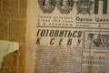 An old russia newspaper from 1912