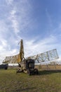 Old russian air defence radar